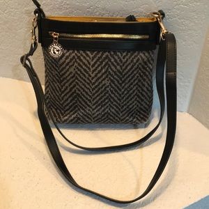 Spartina Daufuskie Island Linen Leather Crossbody Free Shipping!